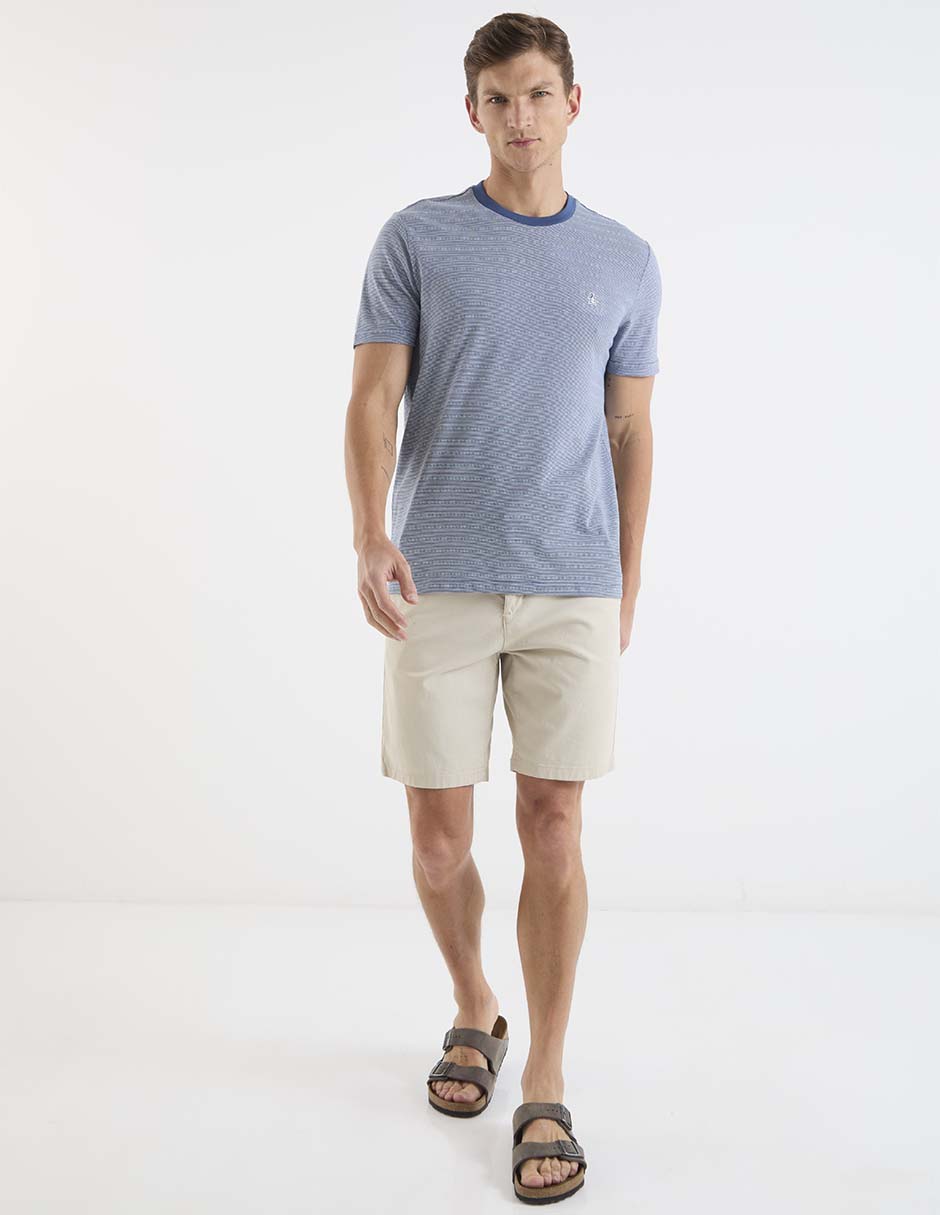 Playera cuello redondo para hombre 8