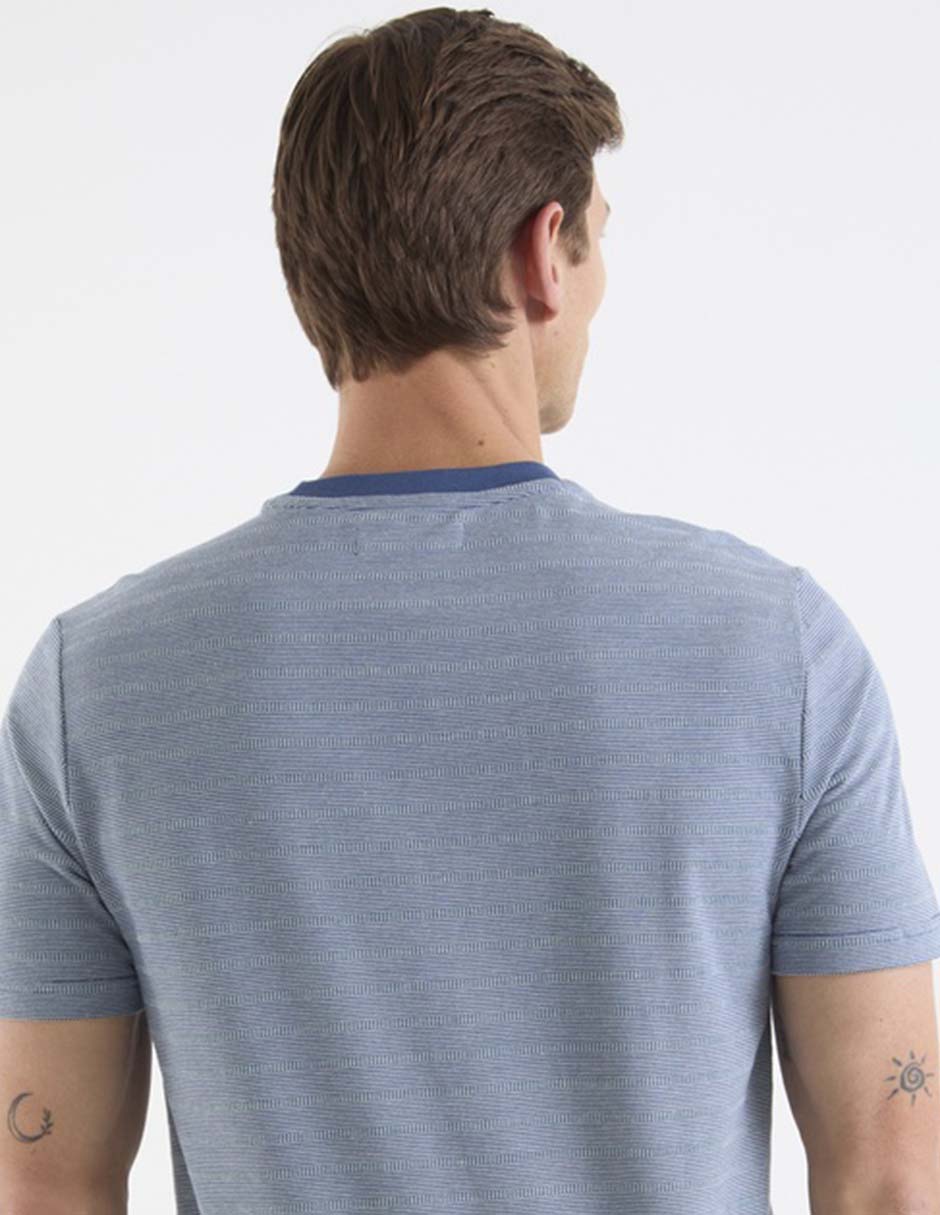 Playera cuello redondo para hombre 10
