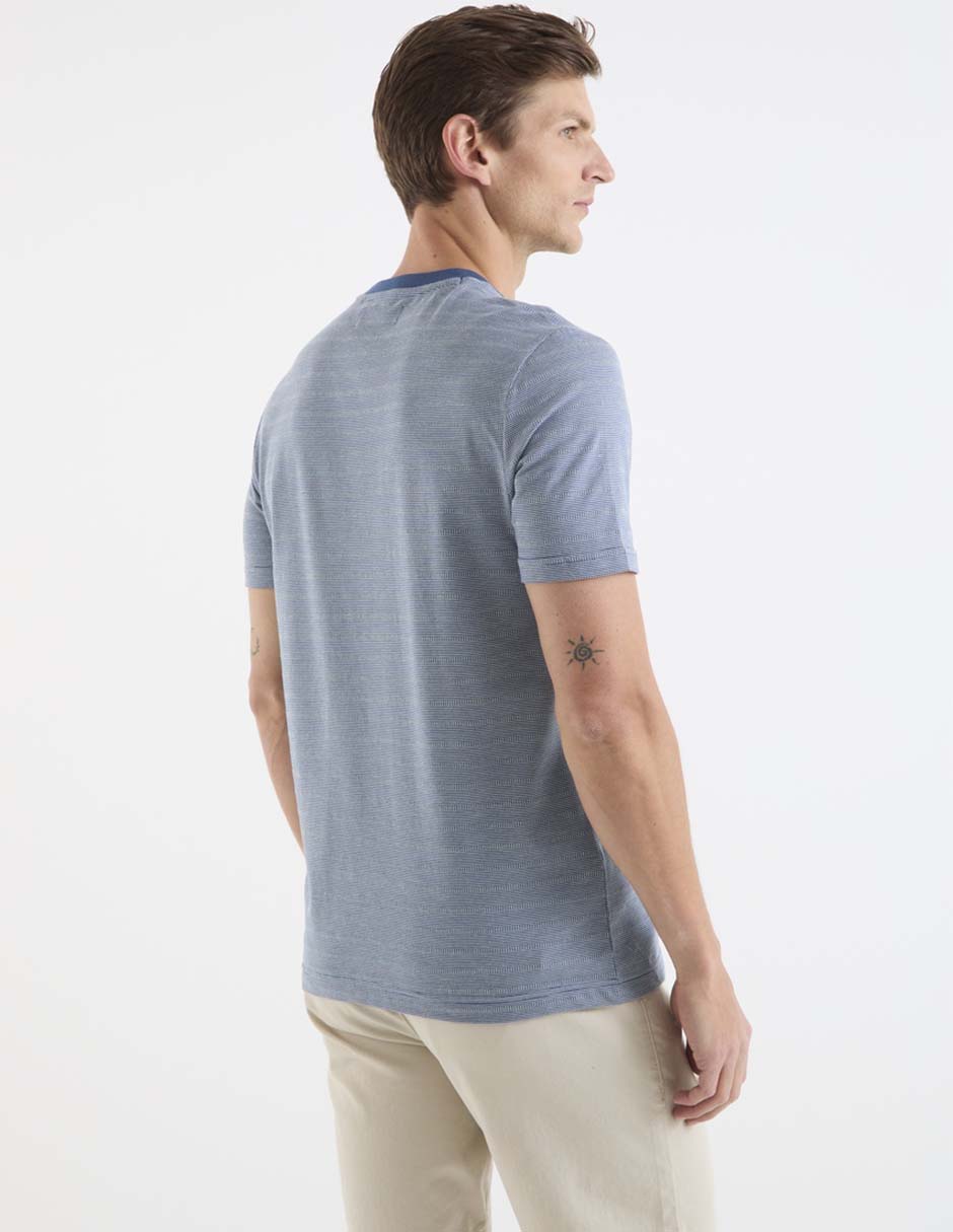 Playera cuello redondo para hombre 11