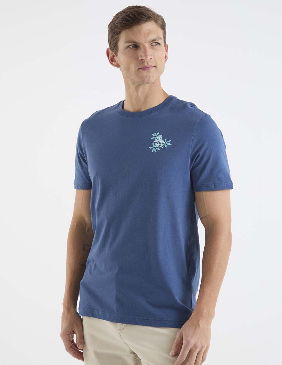 Playera cuello redondo para hombre 1