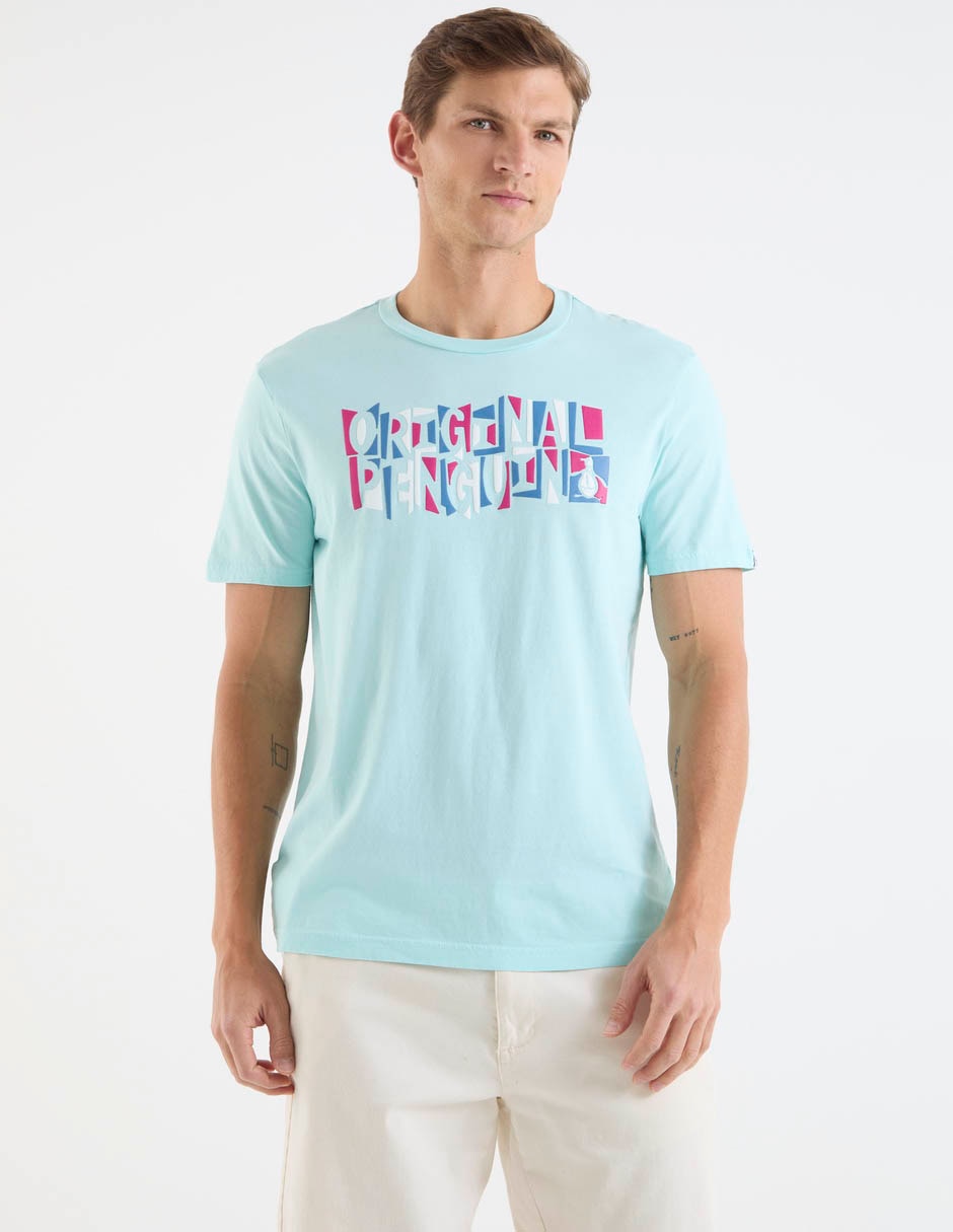 Playera cuello redondo para hombre 1