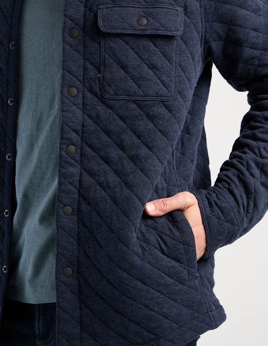 Sobrecamisa casual Faherty de algodón manga larga para hombre