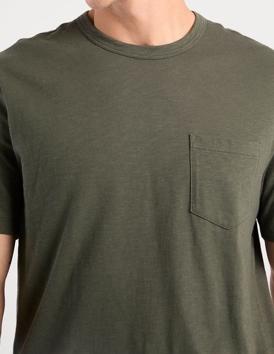 Playera cuello redondo para hombre 4