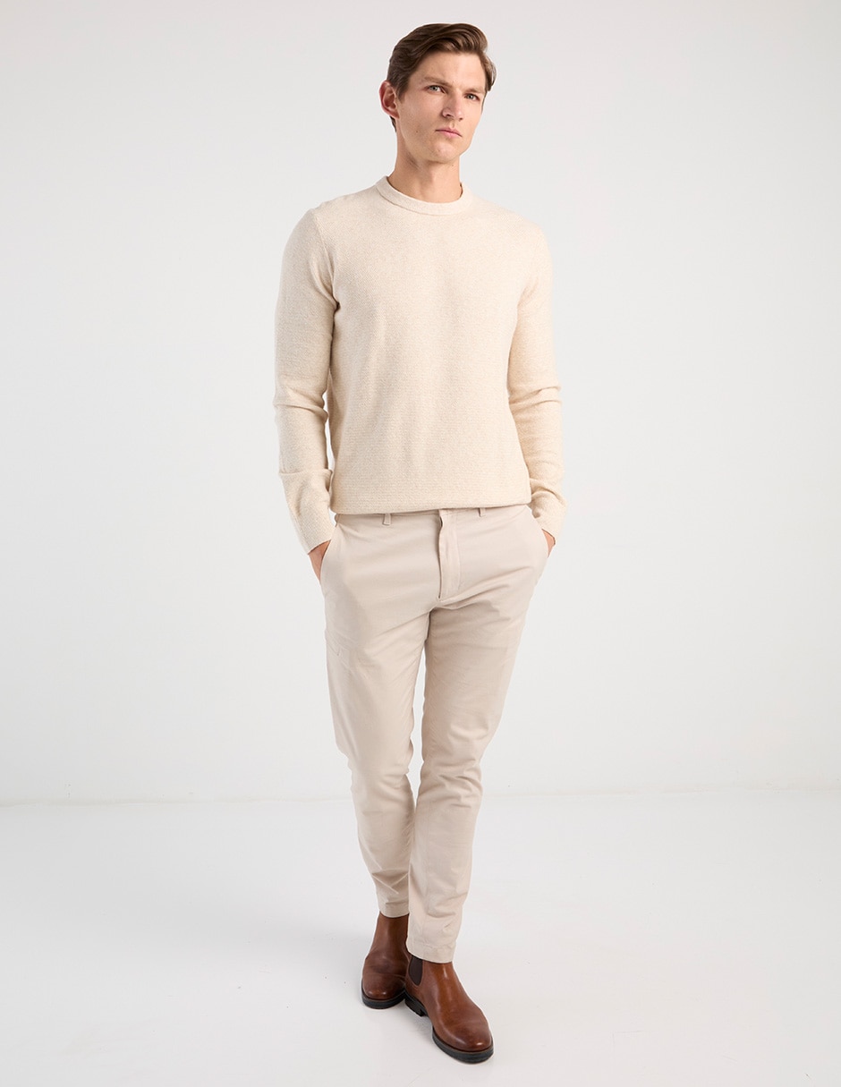 Suéter cuello redondo para hombre 5
