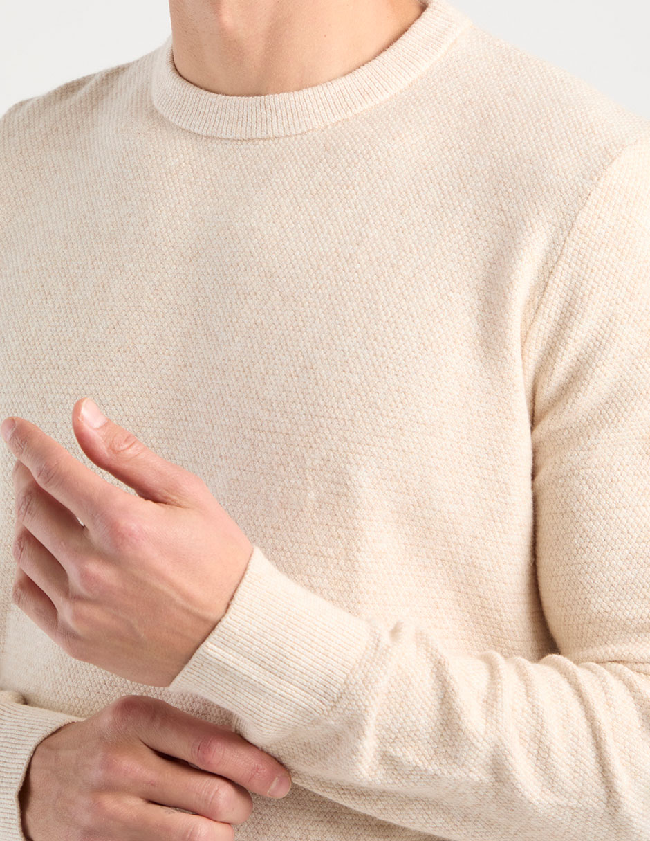 Suéter cuello redondo para hombre 3
