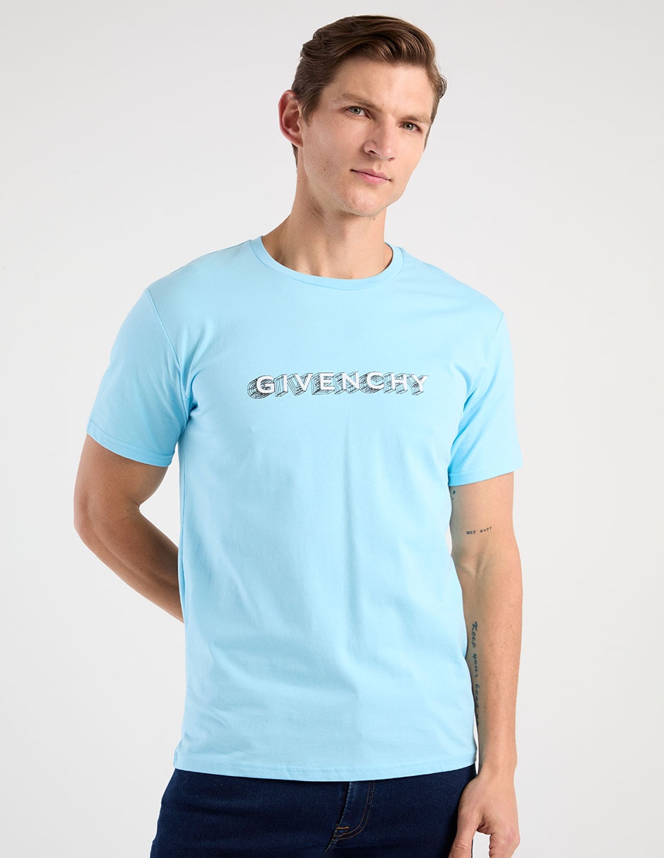 Playera cuello redondo para hombre 1