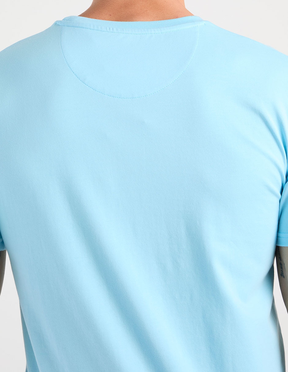 Playera cuello redondo para hombre 10