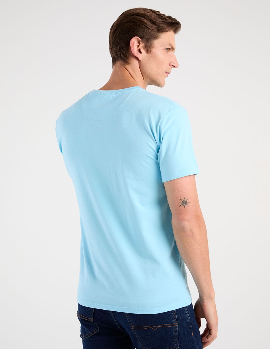 Playera cuello redondo para hombre 11