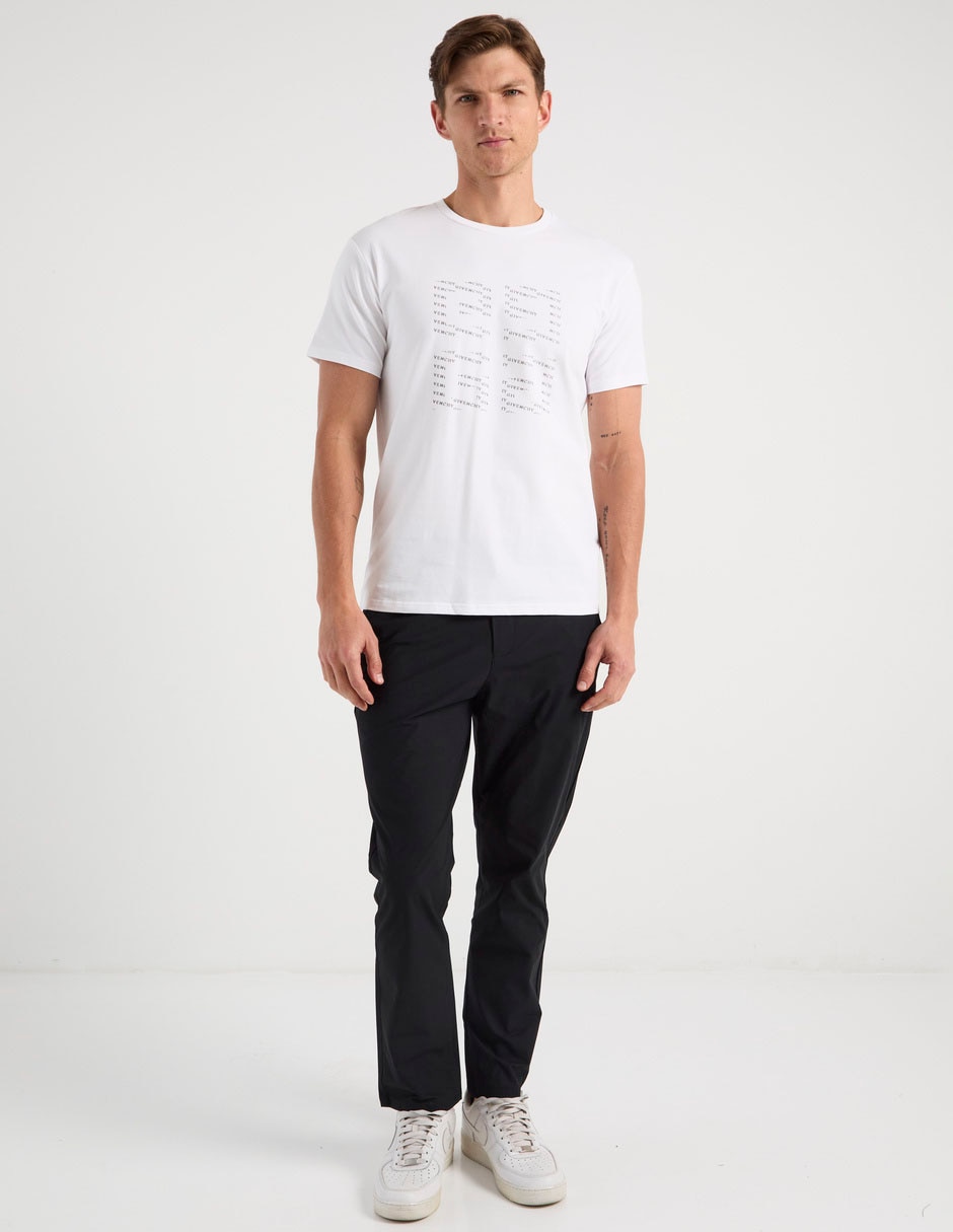 Playera cuello redondo para hombre 4