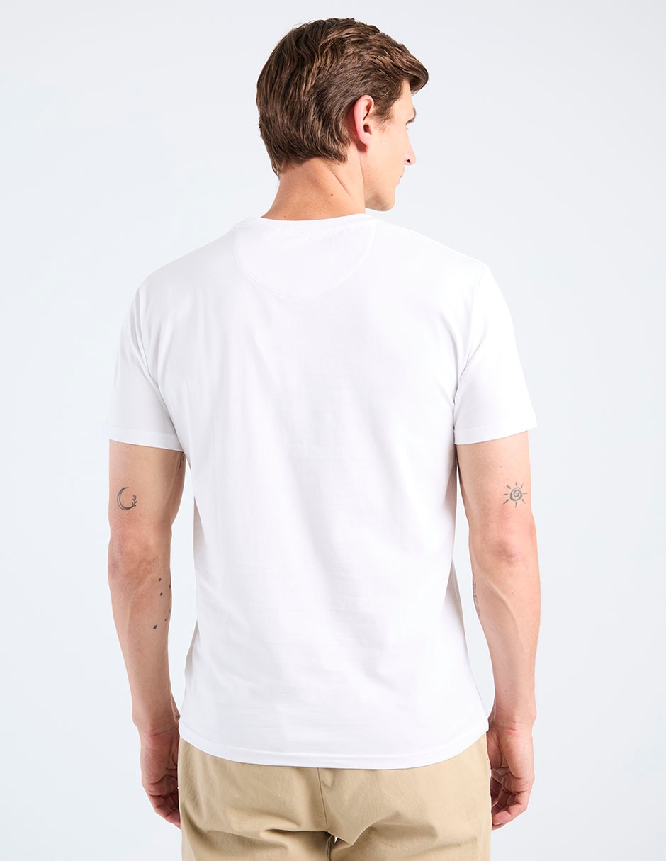 Playera cuello redondo para hombre 2