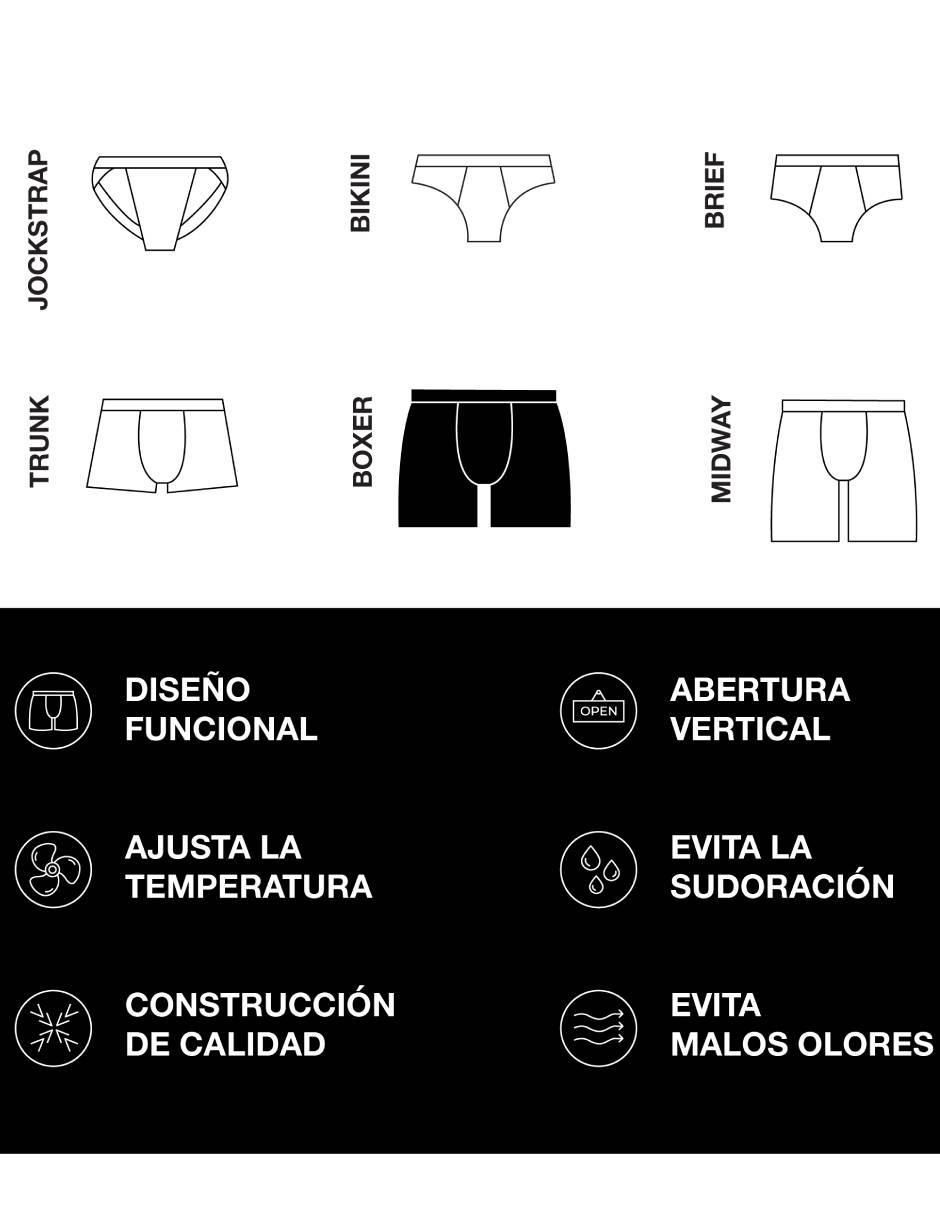 Bóxer brief de algodón para hombre 5