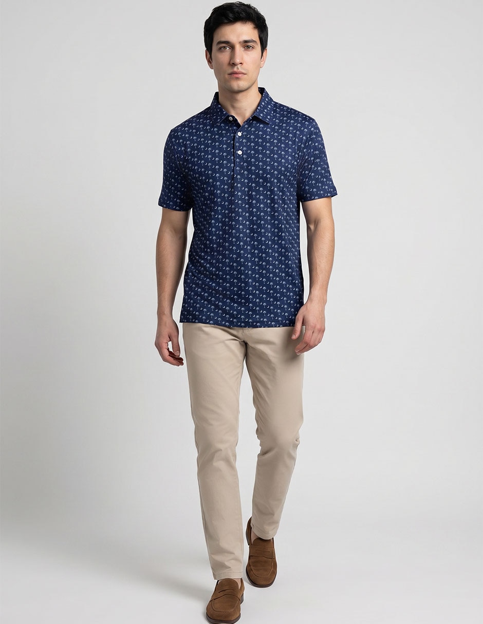 Playera tipo polo para hombre