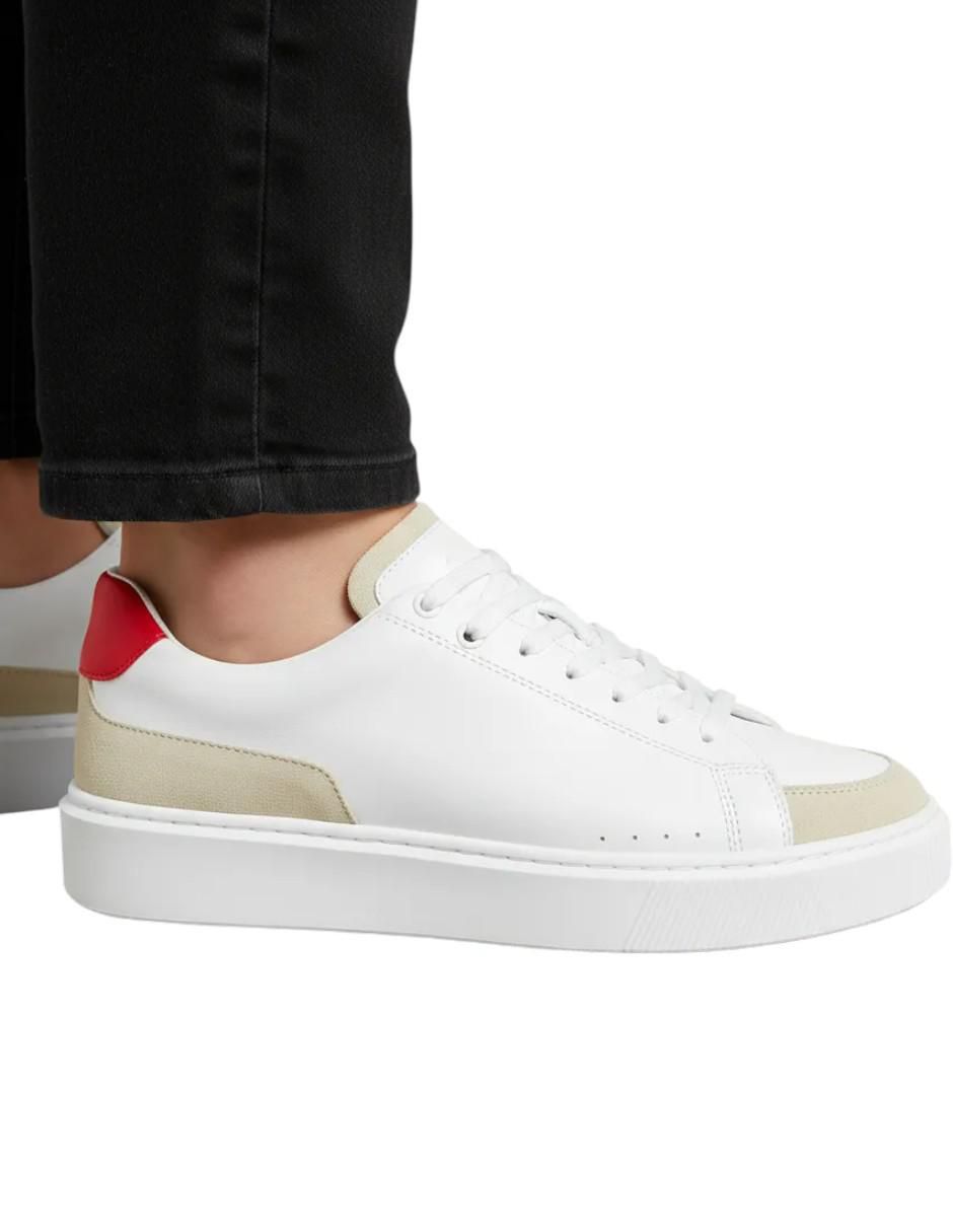 Tenis de piel Colyn para hombre 5