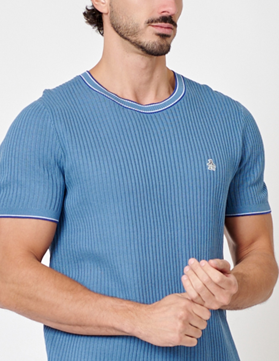 Playera cuello redondo para hombre 4