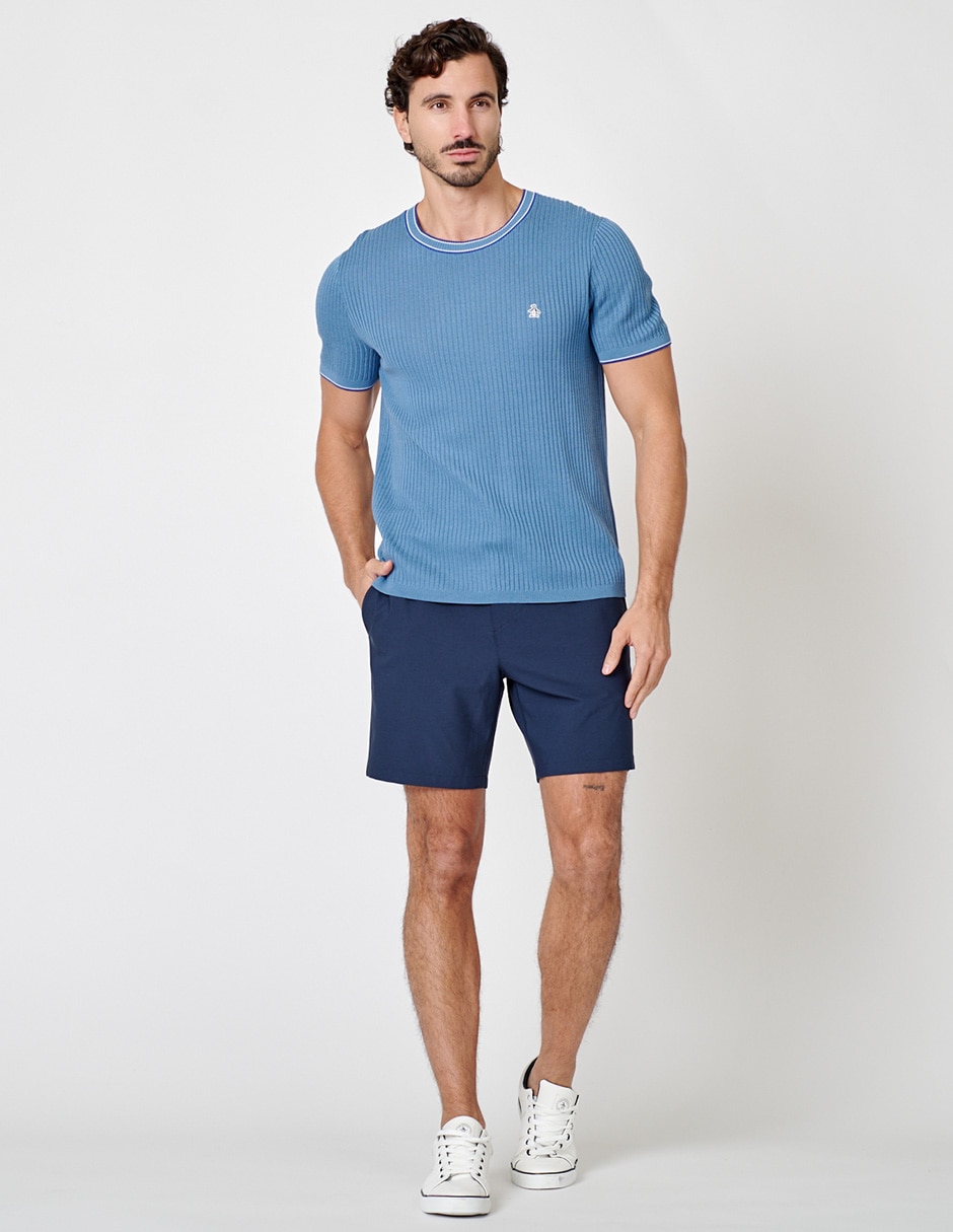 Playera cuello redondo para hombre 2