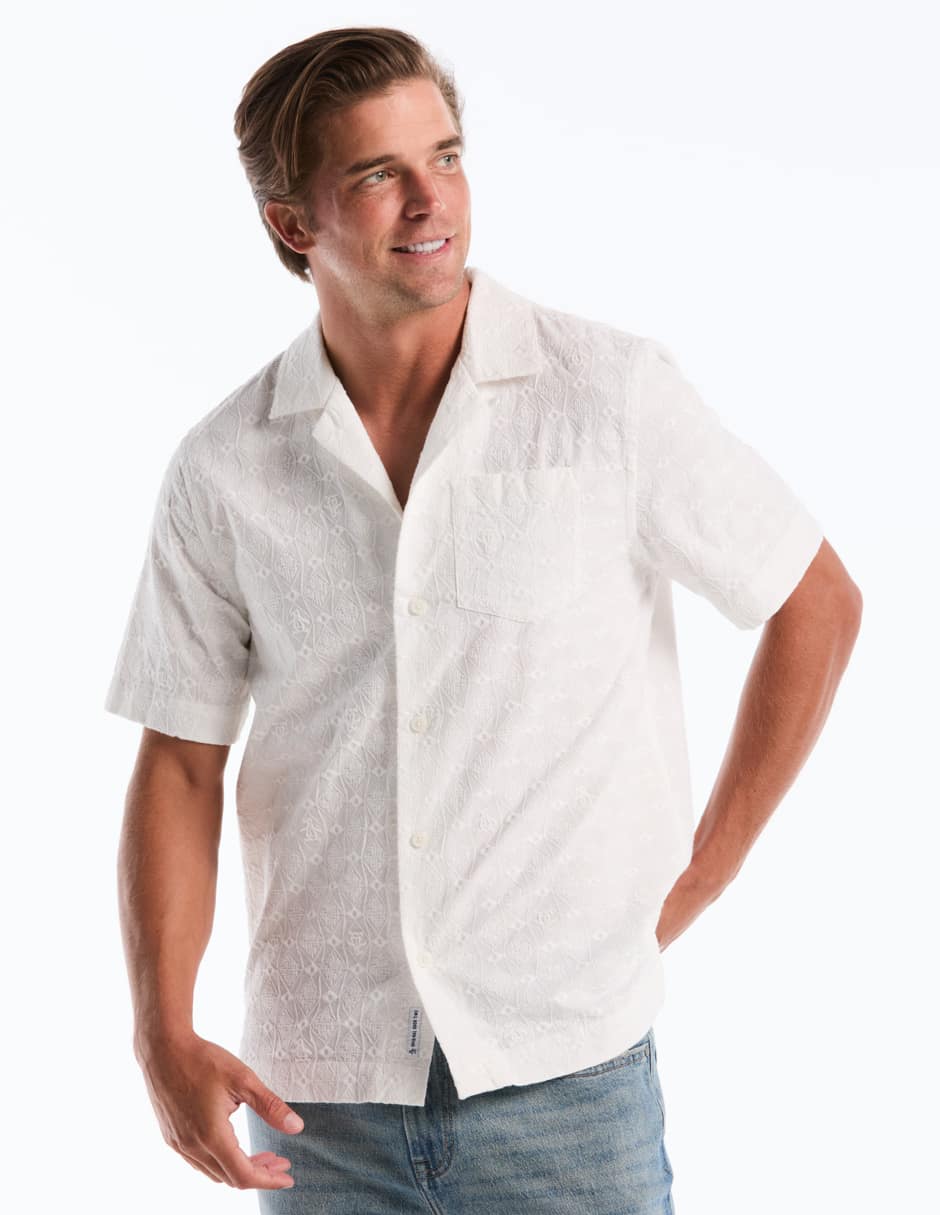 Camisa casual Original Penguin de algodón para hombre