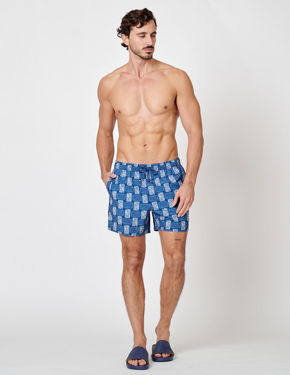 Traje de baño con bolsillos para hombre Traje de baño con bolsillos para hombre
