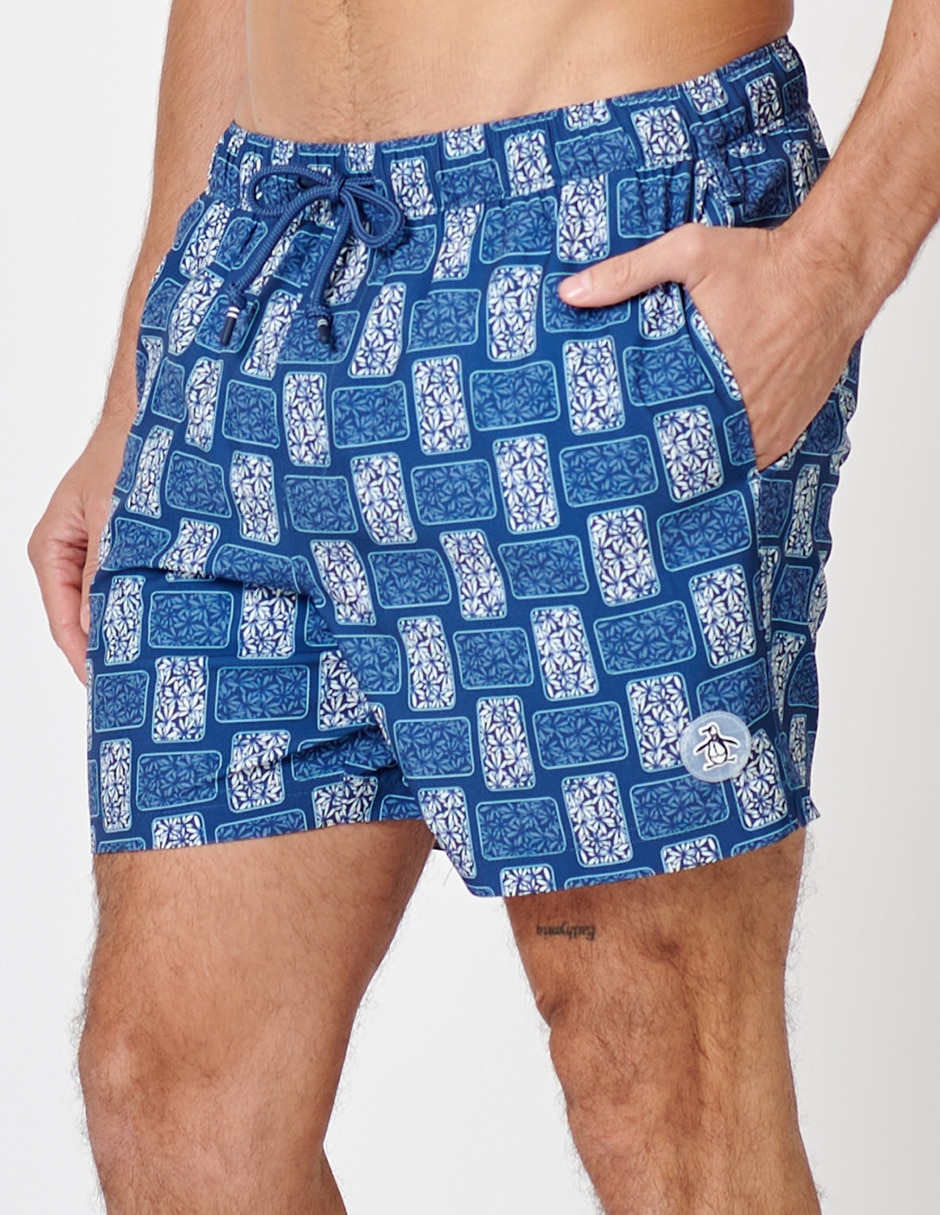 Traje de baño Original Penguin con bolsillos para hombre