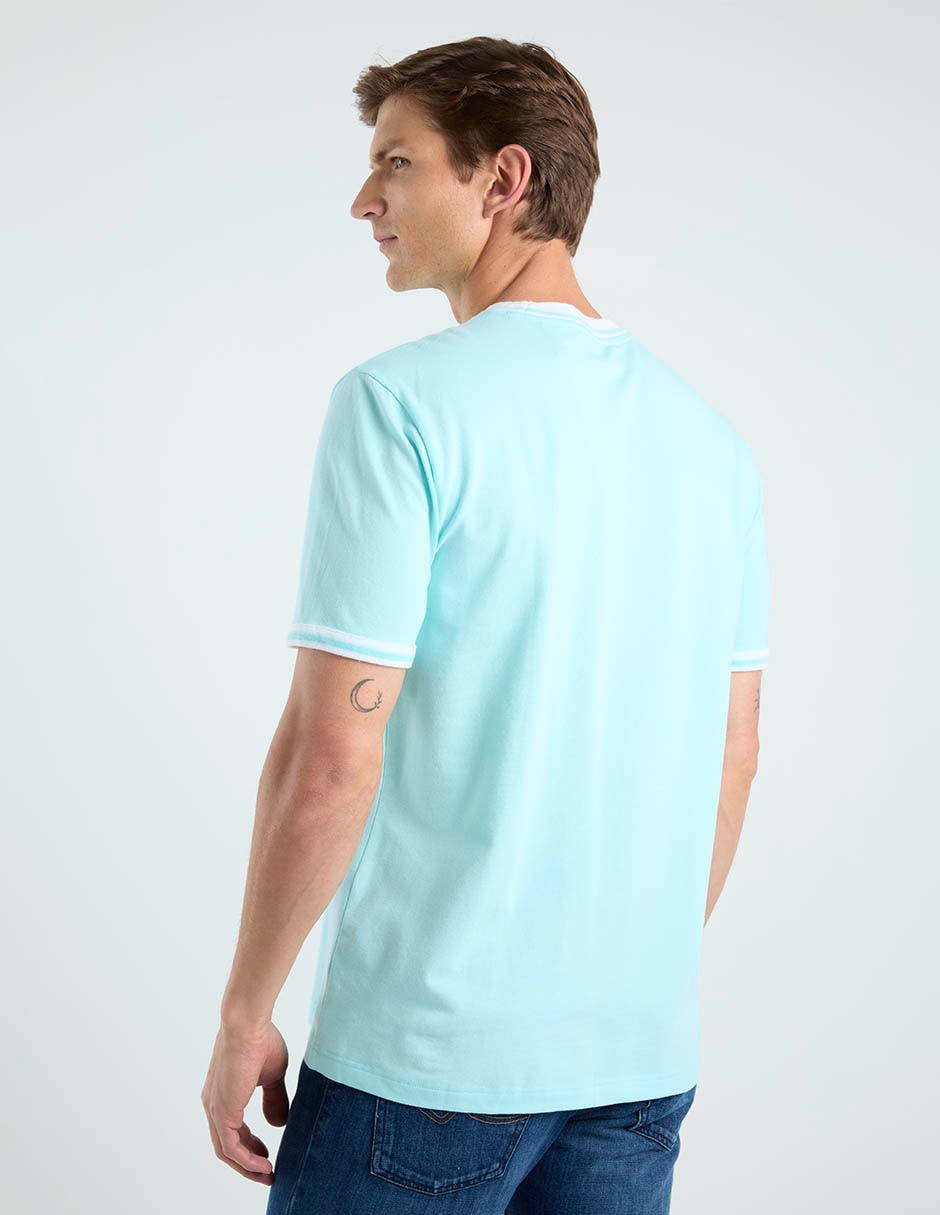 Playera cuello redondo para hombre 5