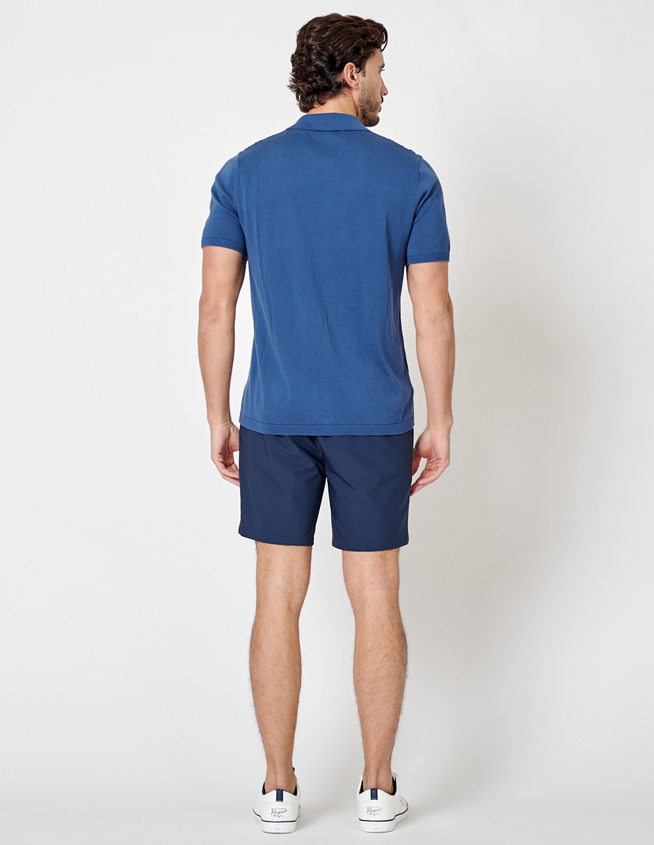 Camisa casual de algodón manga corta para hombre 3