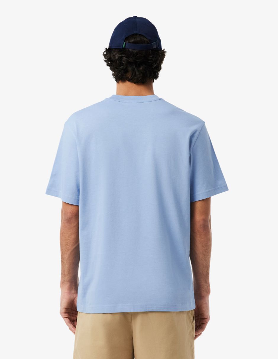 Playera Lacoste cuello redondo para hombre