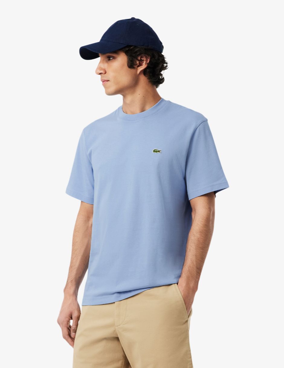 Playera Lacoste cuello redondo para hombre