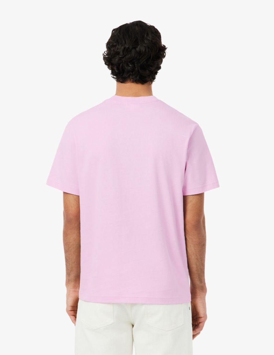 Playera Lacoste cuello redondo para hombre