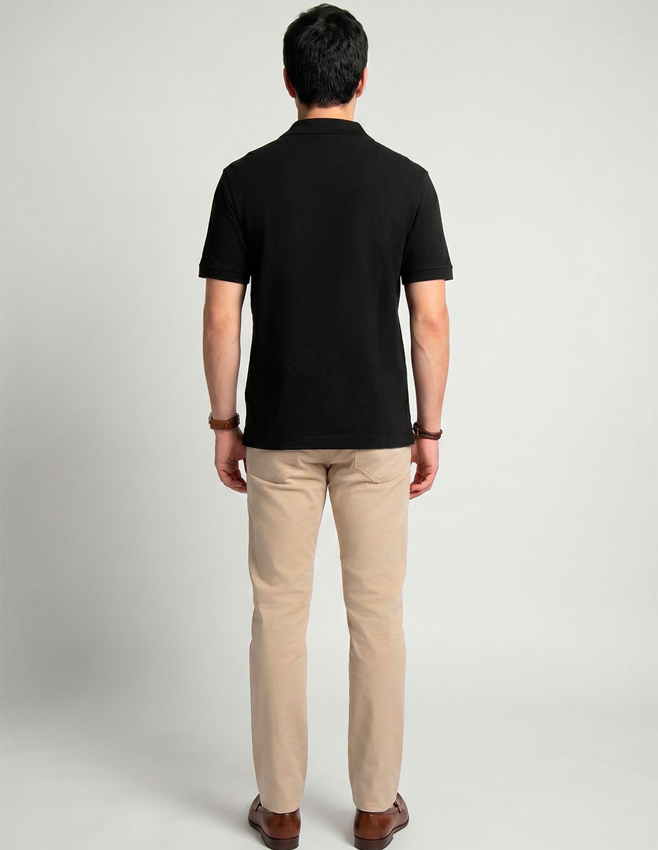 Playera tipo polo lacoste core para hombre