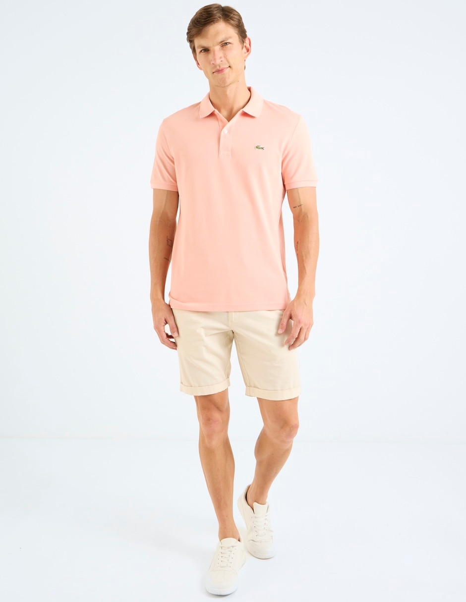 Playera tipo polo Lacoste para hombre
