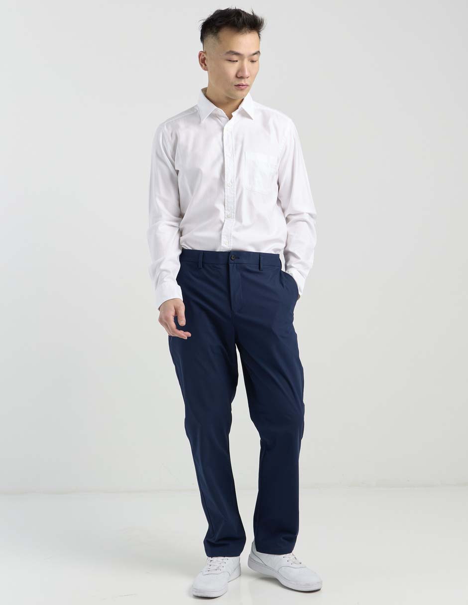 Camisa casual Scappino de algodón manga larga para hombre