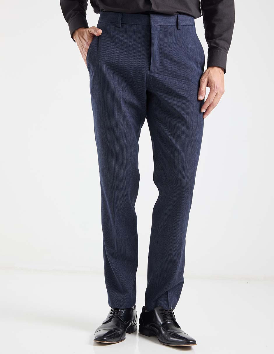 Pantalón casual slim de algodón para hombre Pantalón casual slim de algodón para hombre