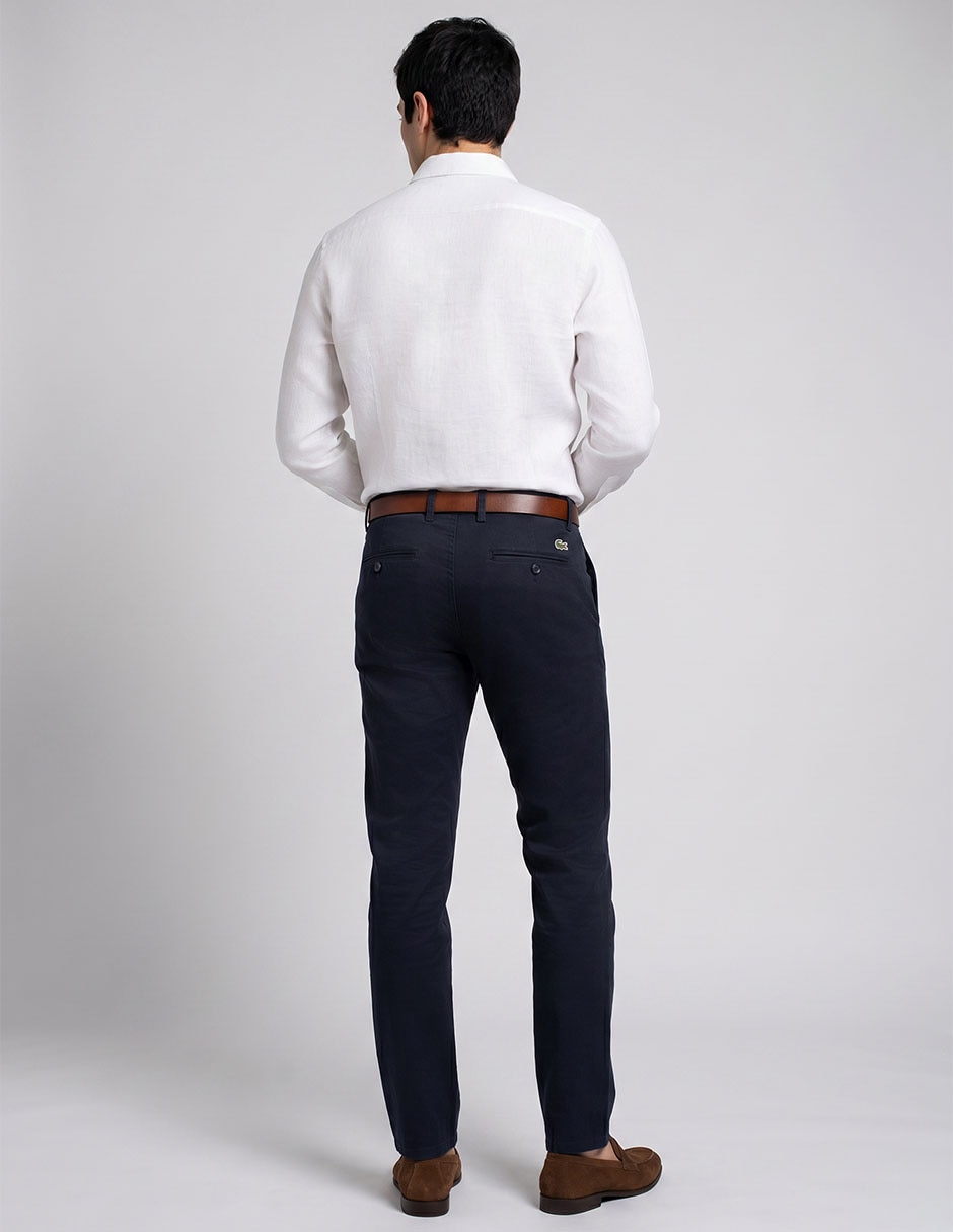 Pantalón Casual Chino Slim De Algodón Para Hombre 2