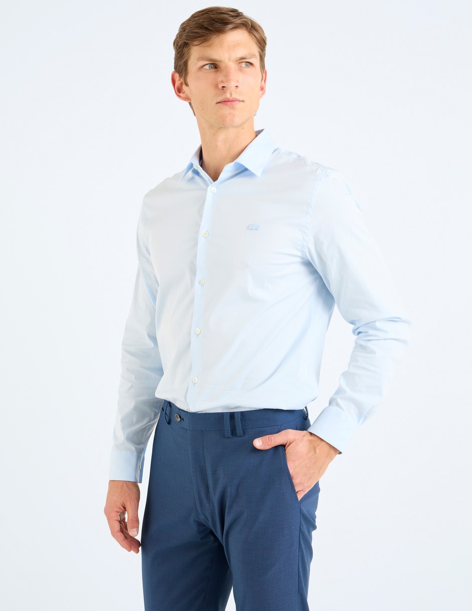 Camisa Business casual manga larga para hombre