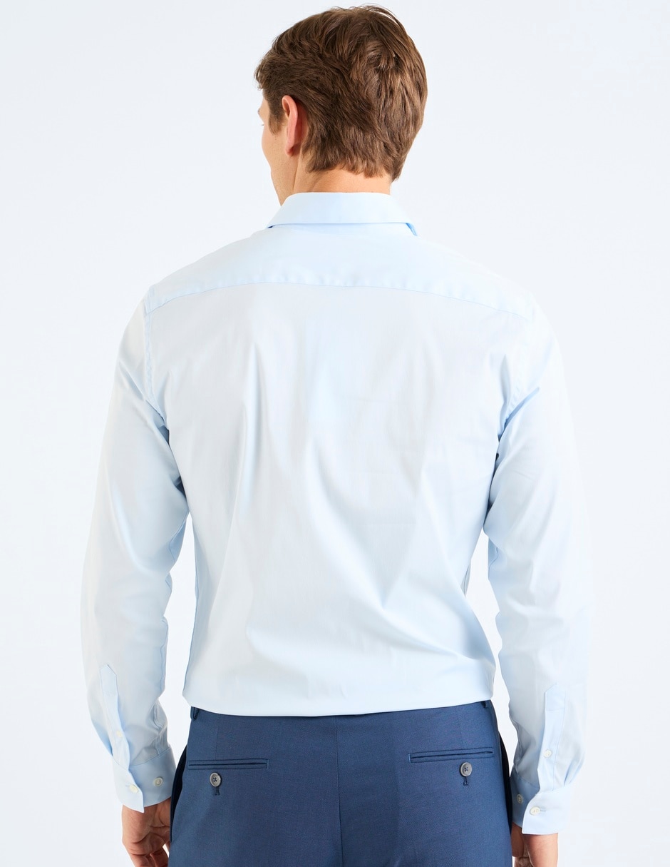 Camisa Business casual Lacoste manga larga para hombre