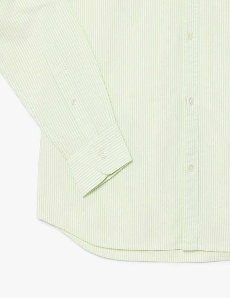 Camisa casual de algodón manga larga para hombre 2
