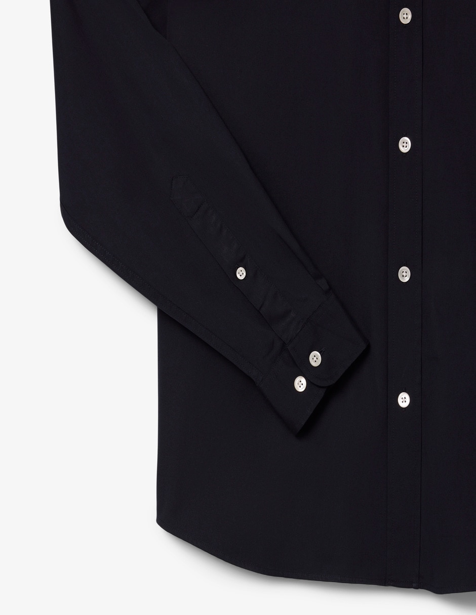 Camisa casual lacoste de algodón manga larga para hombre