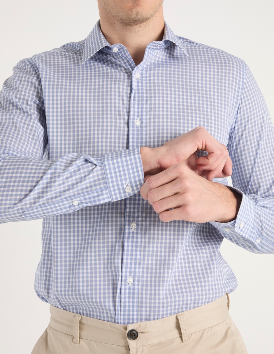 Camisa de vestir Scappino manga larga para hombre