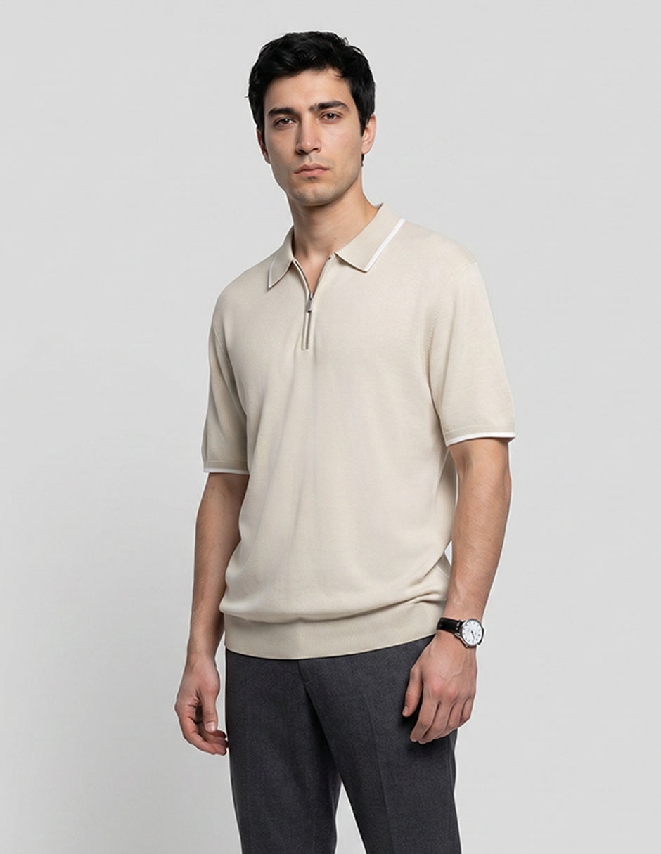 Playera tipo polo FW25 para hombre Playera tipo polo FW25 para hombre