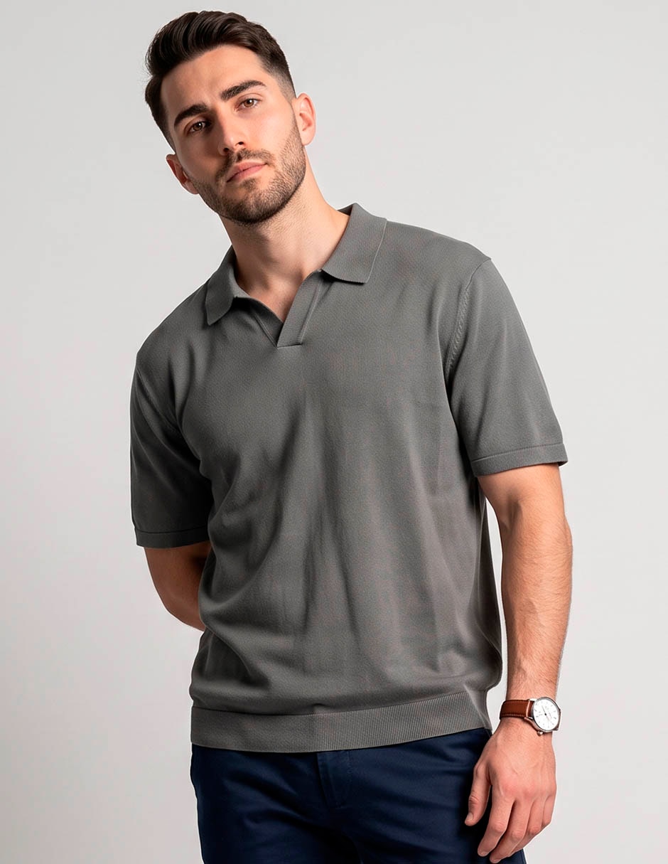 Playera tipo polo para hombre