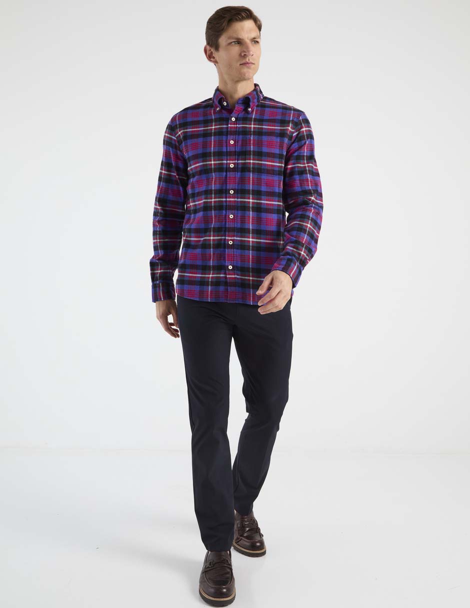 Camisa casual Brooks Brothers manga larga para hombre
