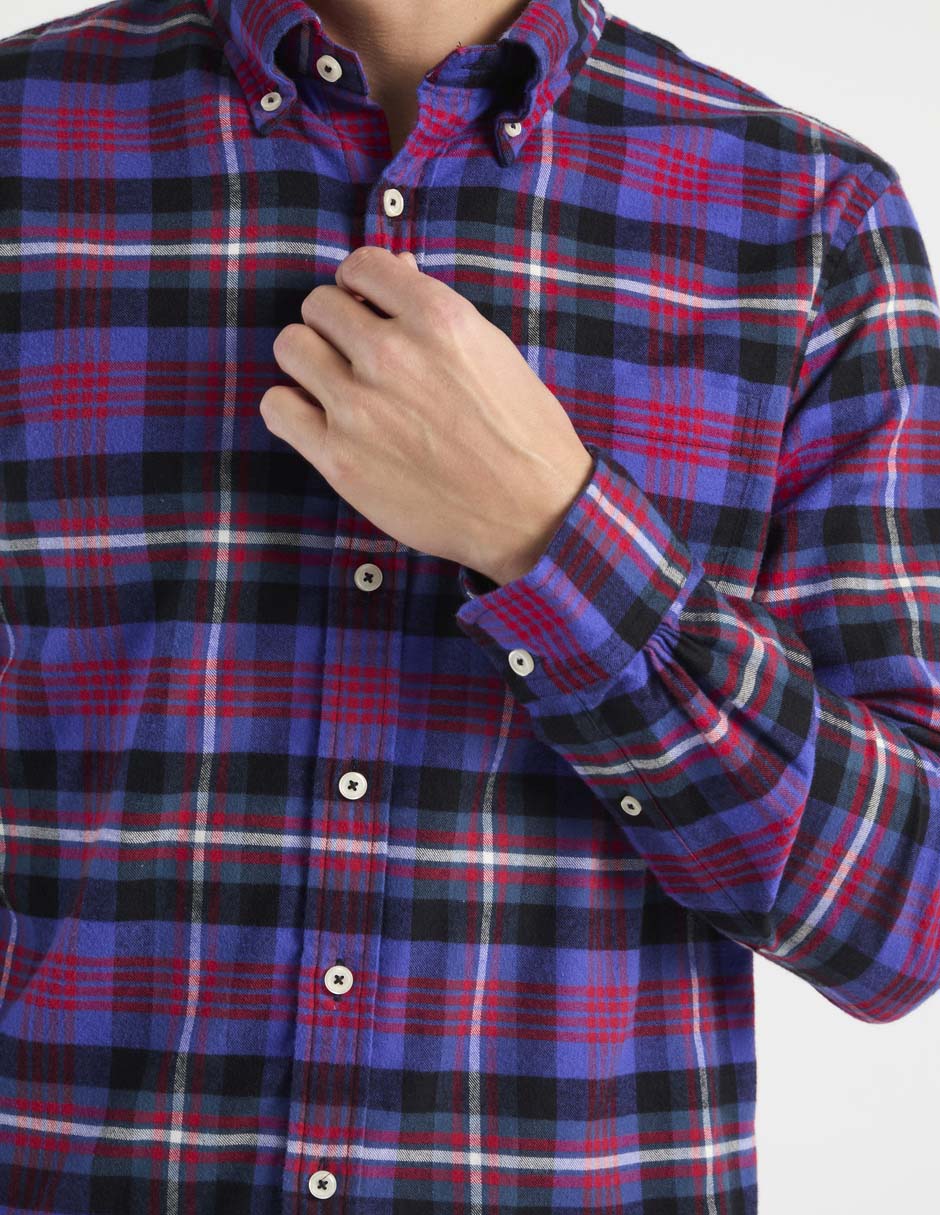 Camisa casual Brooks Brothers manga larga para hombre