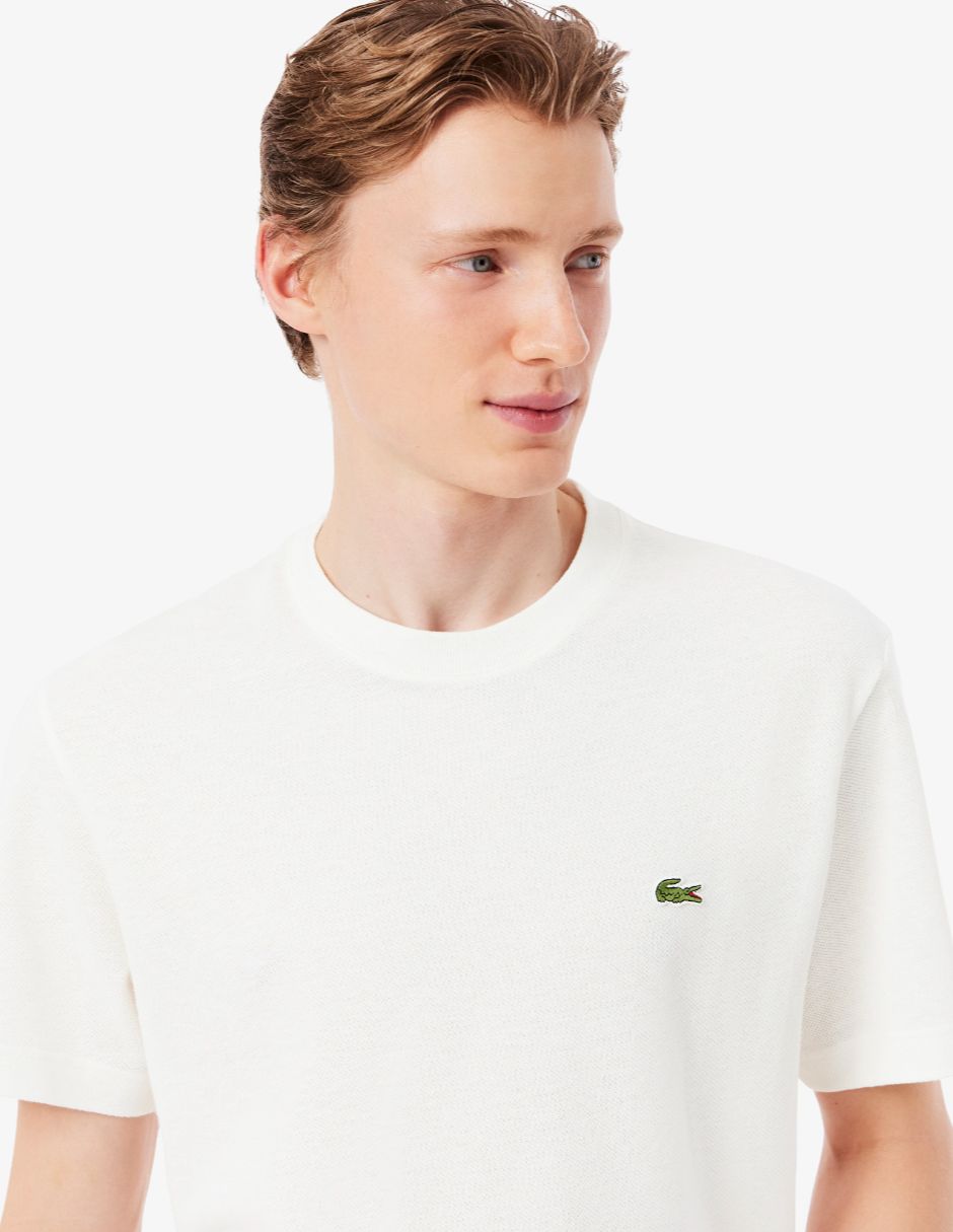 Playera Lacoste cuello redondo para hombre