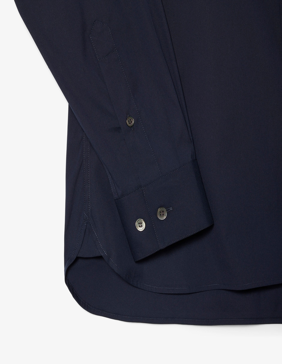 Camisa business casual manga larga para hombre 8