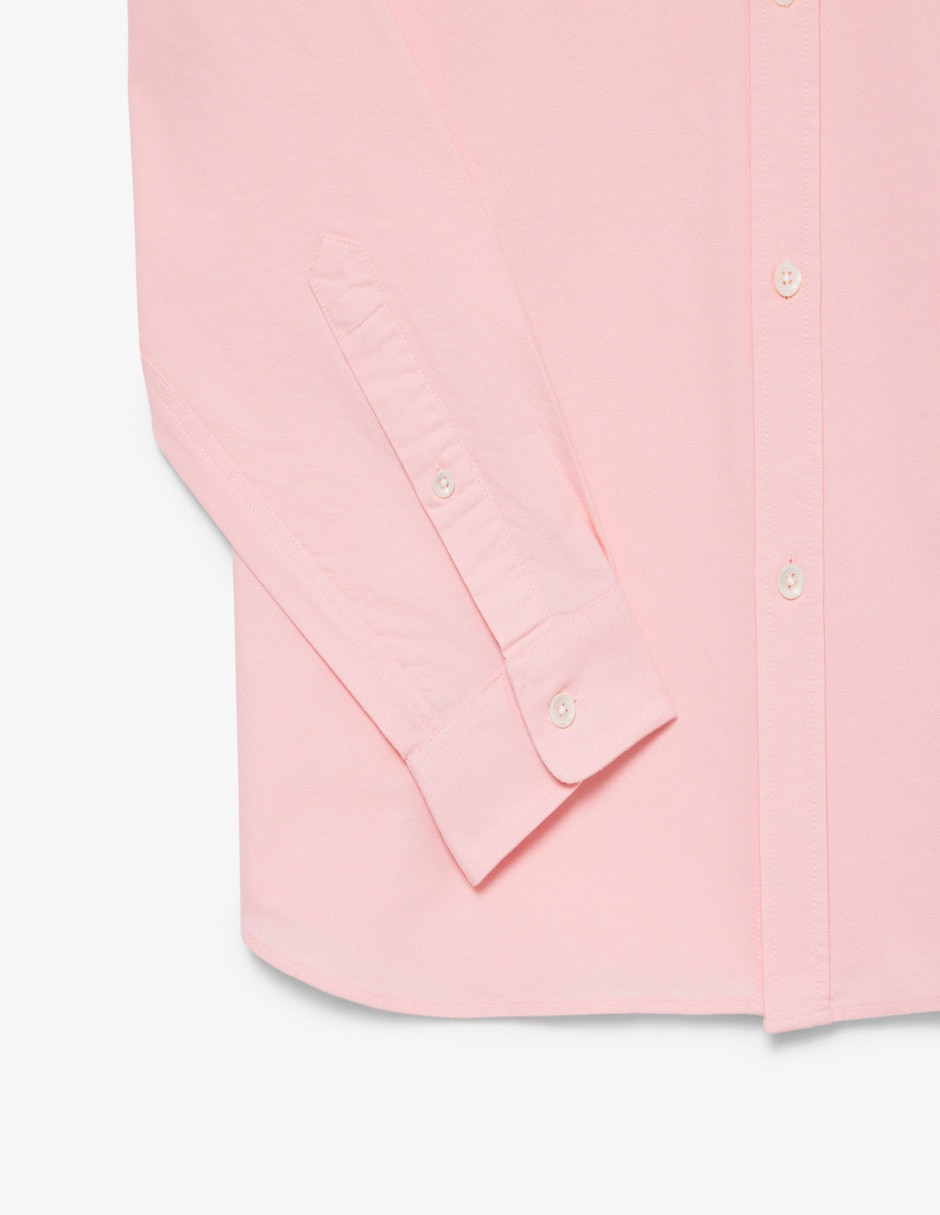 Camisa casual Lacoste de algodón manga larga para hombre