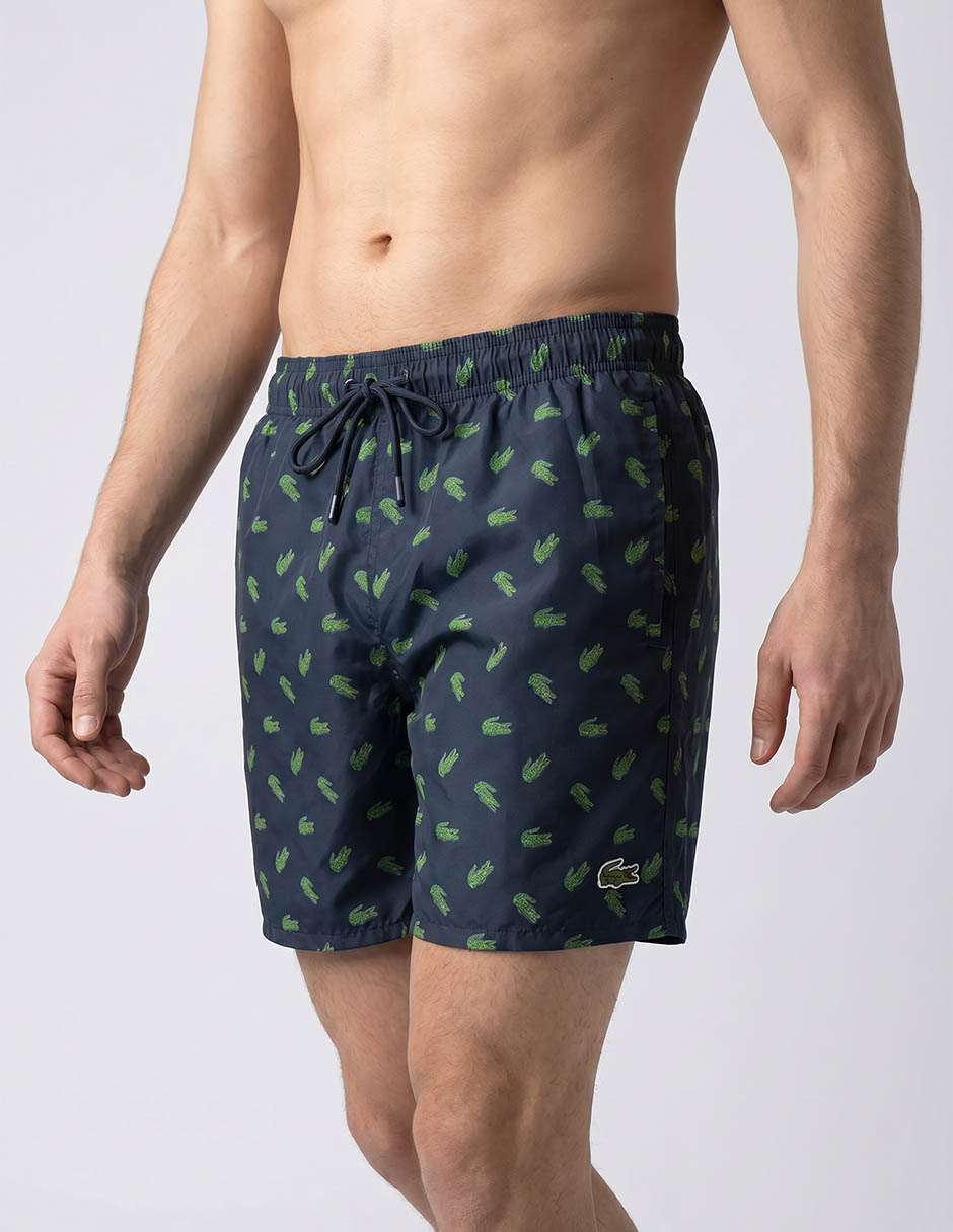 Traje de baño Lacoste con bolsillos para hombre