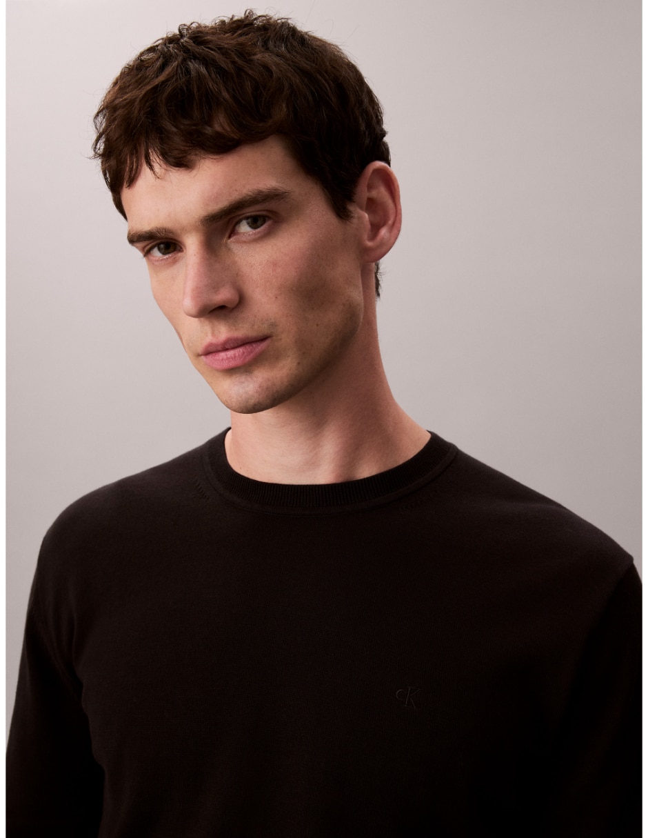 Suéter cuello redondo para hombre