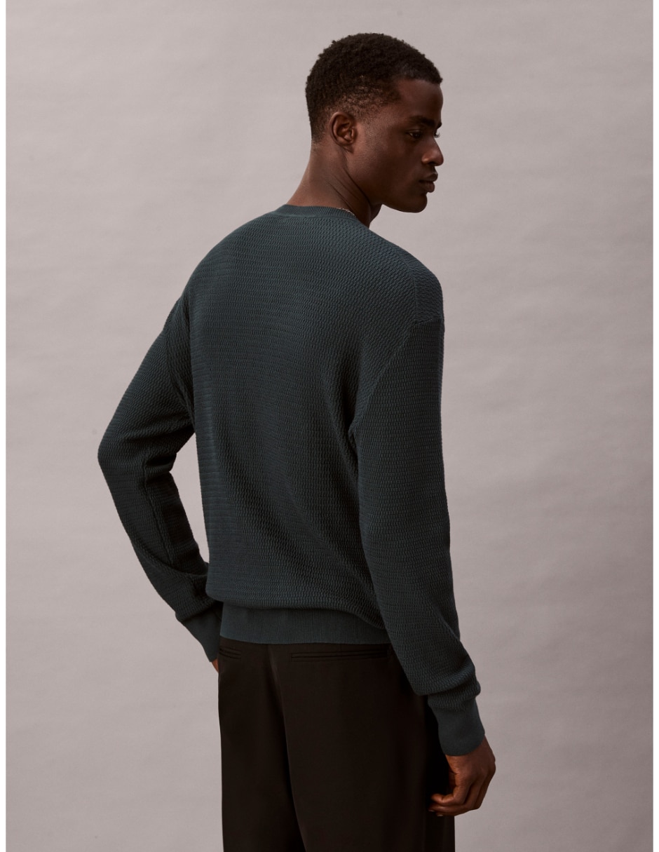 Suéter cuello redondo para hombre 2