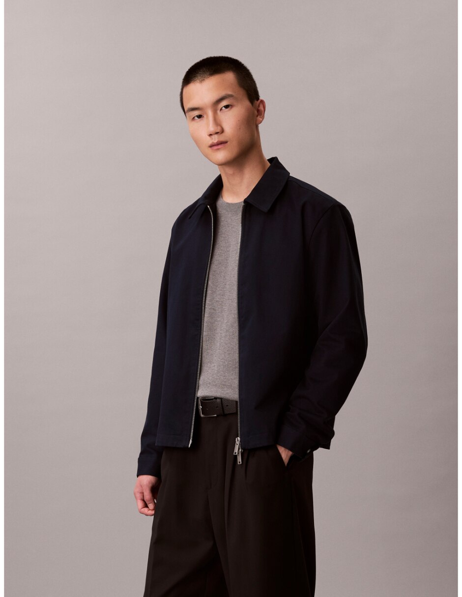 Chamarra casual con bolsillos para hombre Chamarra casual con bolsillos para hombre