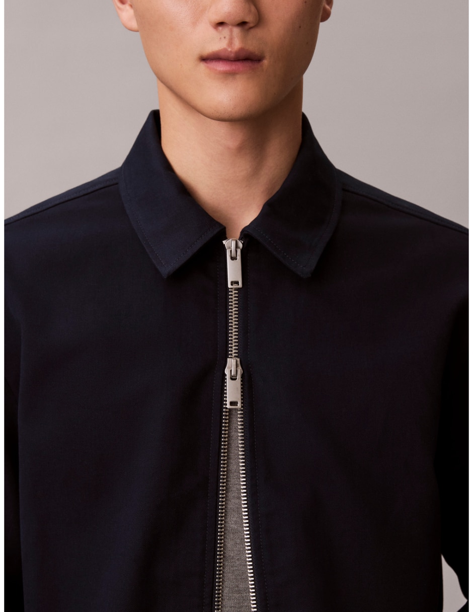 Chamarra casual Ck con bolsillos para hombre