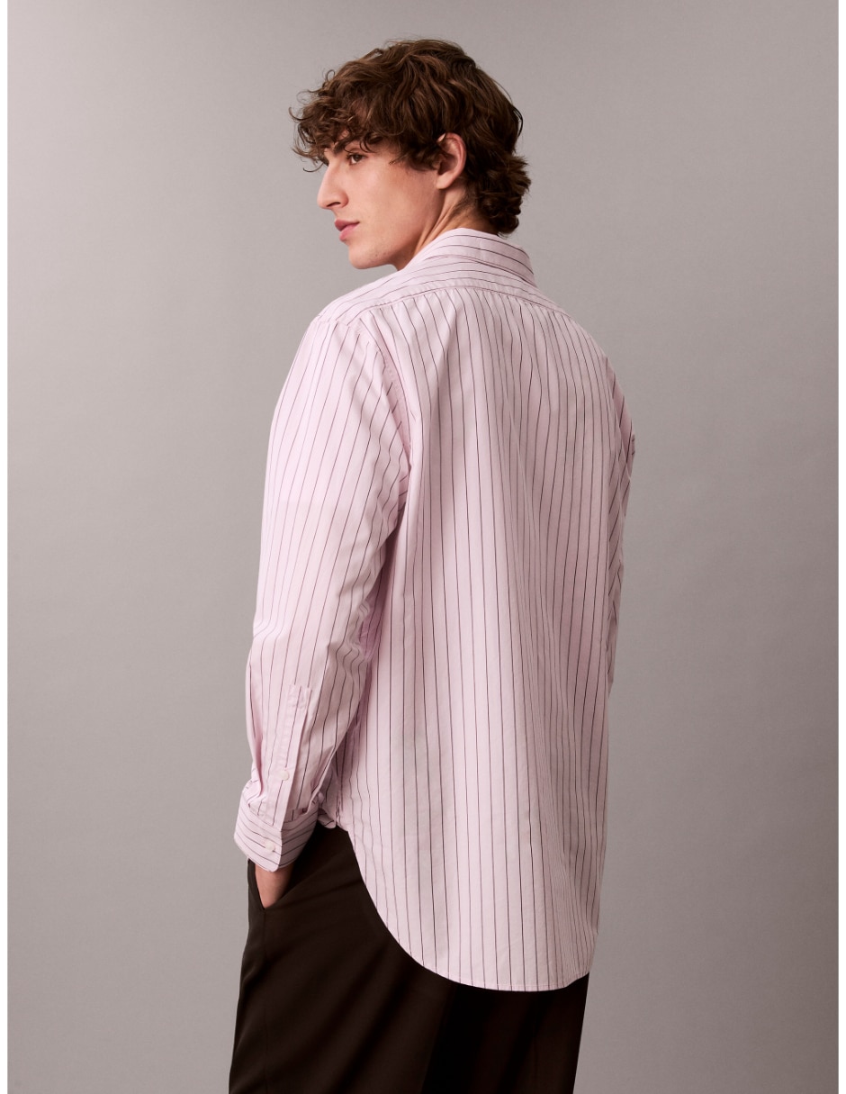 Camisa casual de algodón manga larga para hombre 2